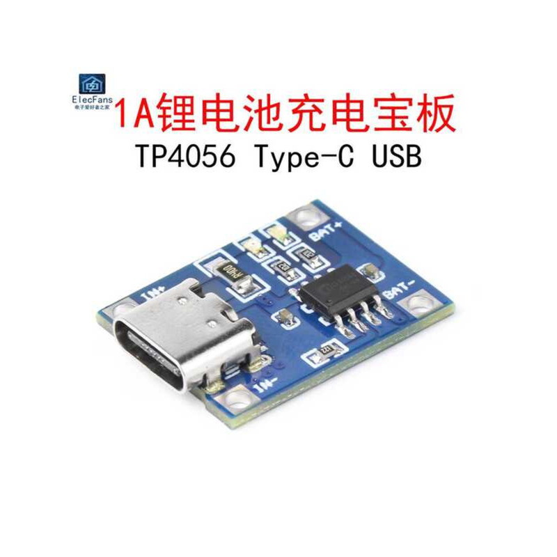 TP4056 1A lithium battery charging module USB-Type-C interface 5V power ...