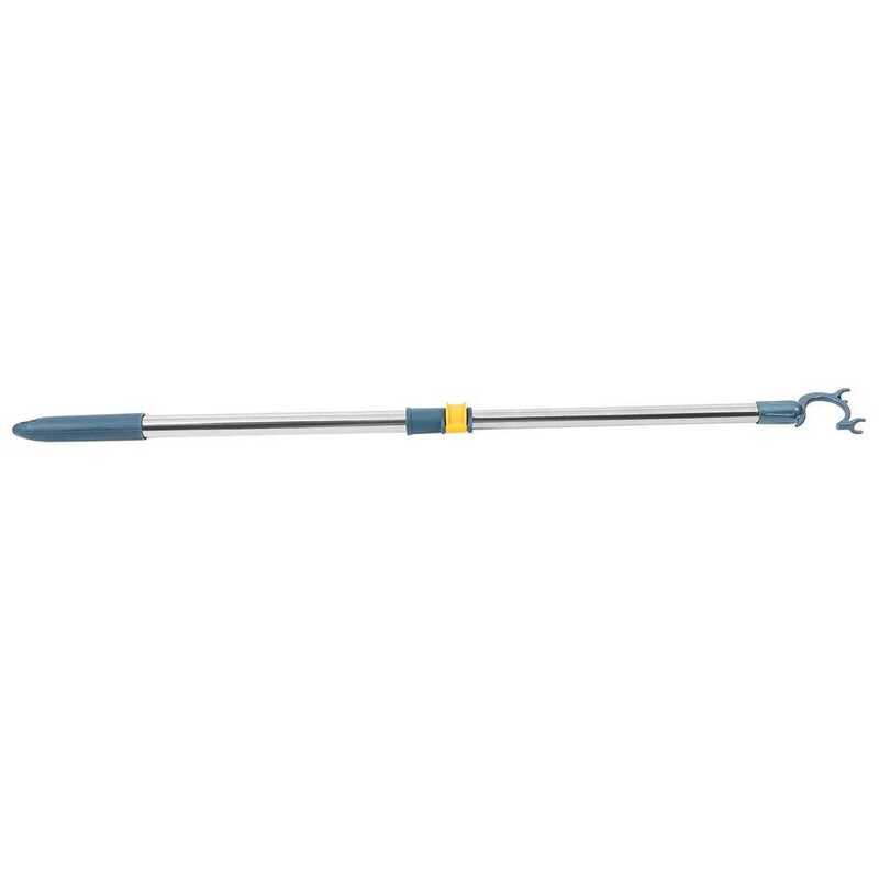 W Extendable Retractable Rod Telescopic Drying Rack Adjustable Clothes ...