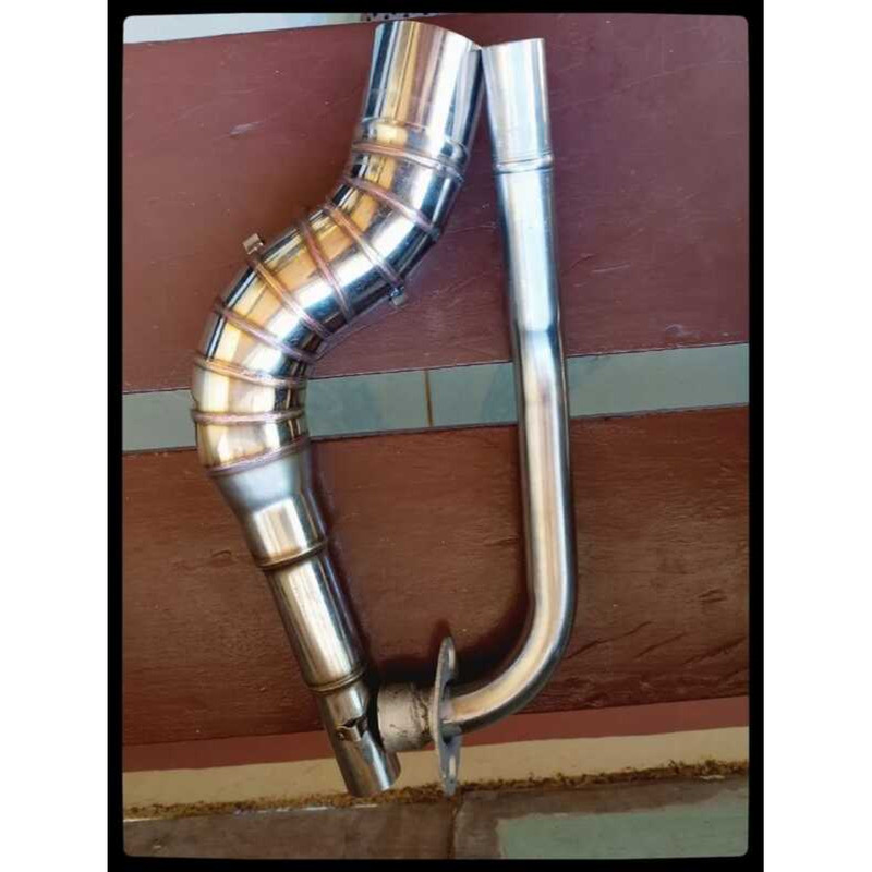 Elbow Big Pipe For Wave 100 Xrm 125 Fury Rs125 Raider J Smash 115 Honda ...