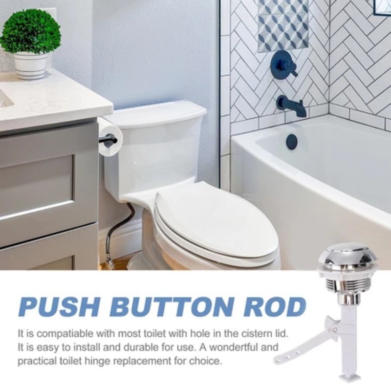 COD Toilet Water Tank Push Button Separated Type Flush Toilet Water ...