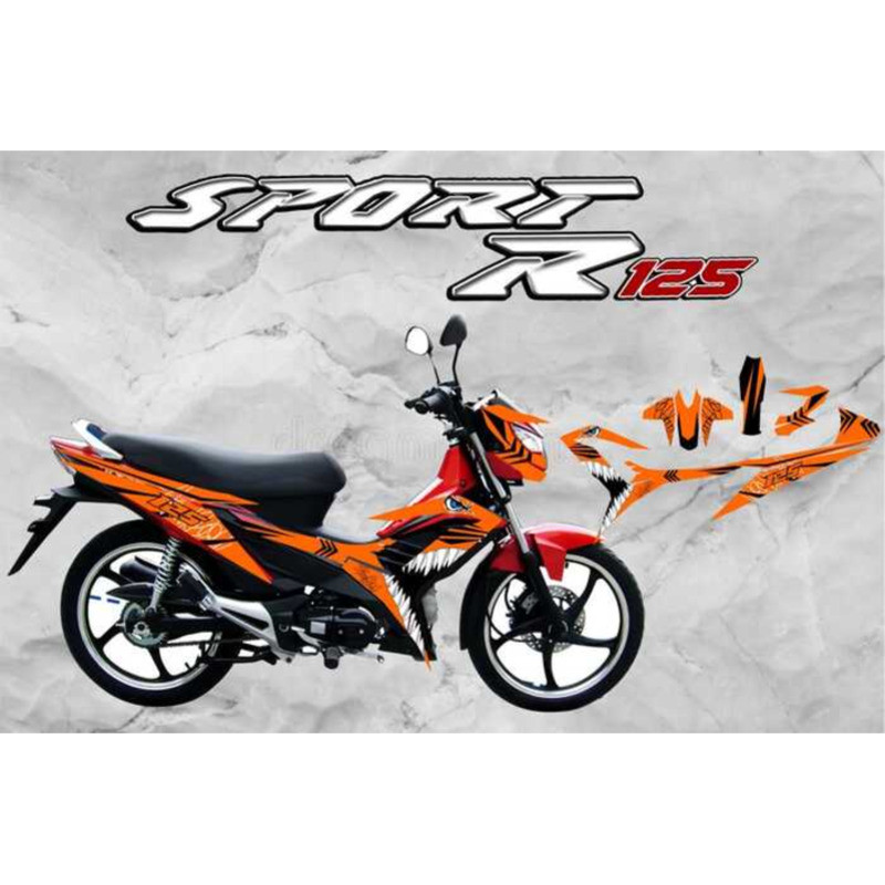 Euro Sport R 125 Full Body Decals | Shopee Philippines