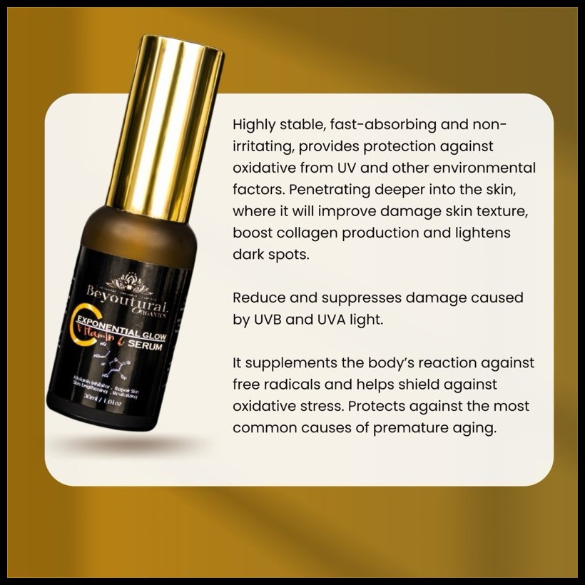 EXPONENTIAL GLOW VITAMIN C SERUM (ADVANCE & PREMUIM VITAMINC) | Shopee ...