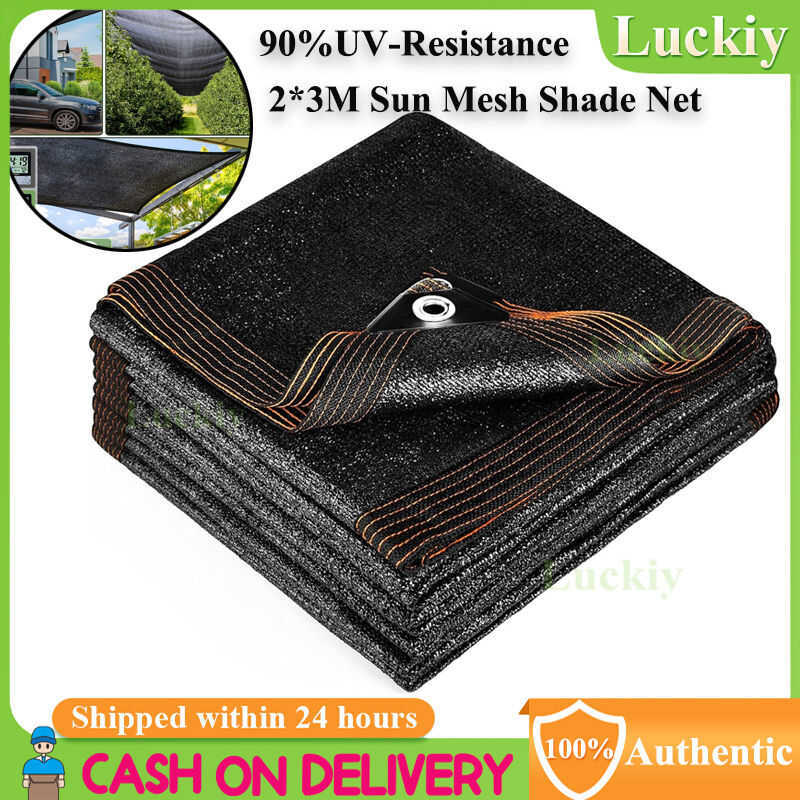 UV Resistant Sunshade Sunblock Net Black Mesh Shade Cloth For ...