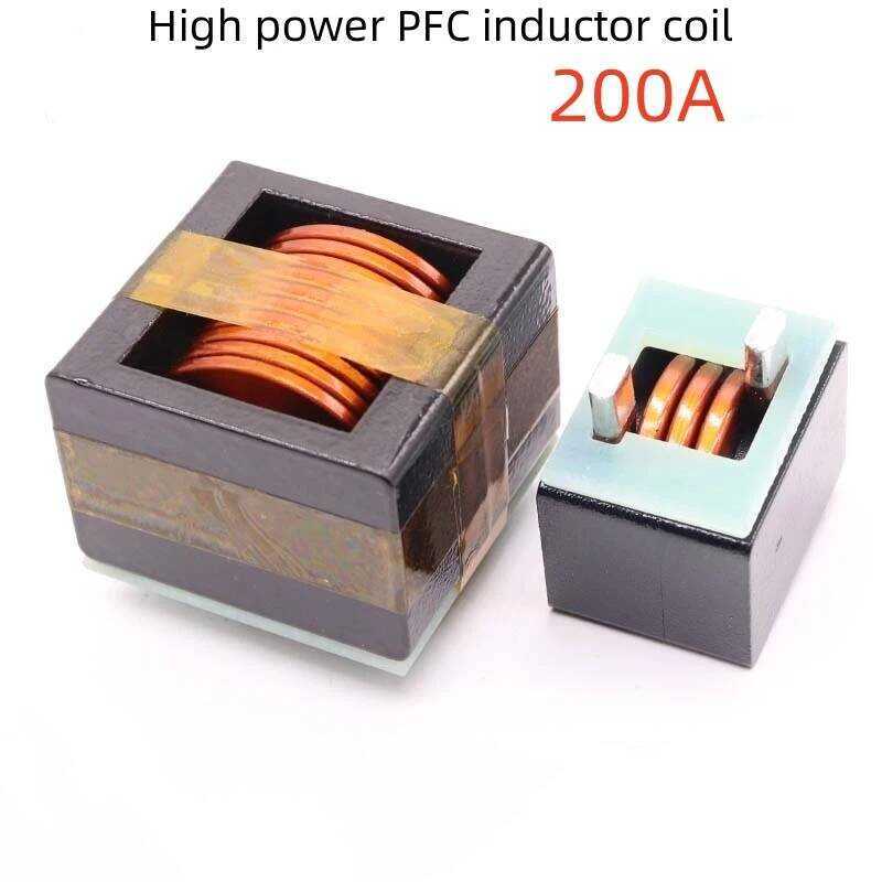 W 1Pcs High Power PFC Coil 10Uh 200A Flat Wire Magnet Bar Filter Sage ...