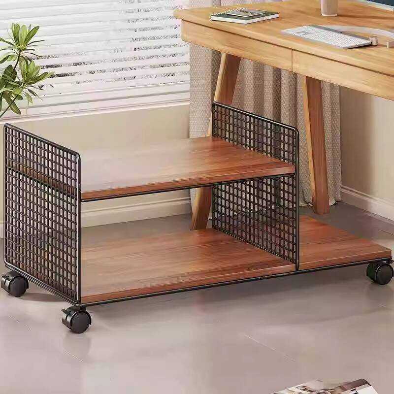 Printer Storage Rack Workstation Floor Multi-layer Movable Copier ...