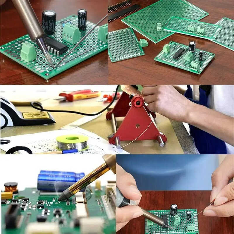 shopee Double-Sided Hole Universal Student Soldering Experiment PCB ...