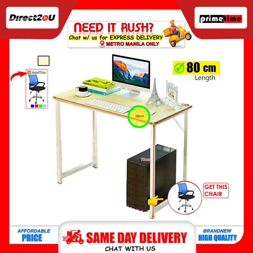 Primetime Scandinavian Computer Table L80 x W37 cms | Shopee Philippines