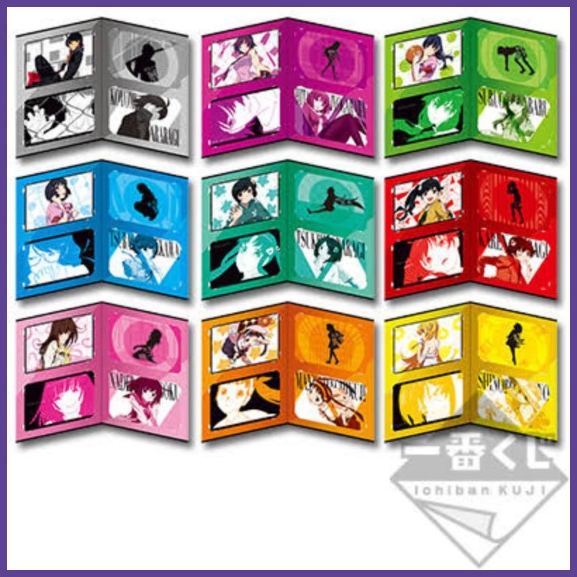 Monogatari Series - Bakemonogatari Postcard Set (Hachikuji, Tsukihi ...