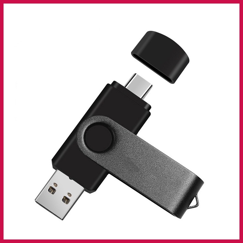 HQAI USB Flash Drive High Speed 3.0 U Disk Type-C Flash Drive Dual ...