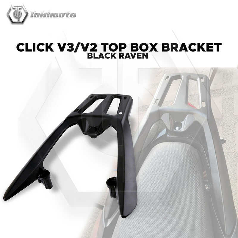 Takimoto Honda Click V3 Click V2 Black Raven Hrv Top Box Bracket Heavy ...