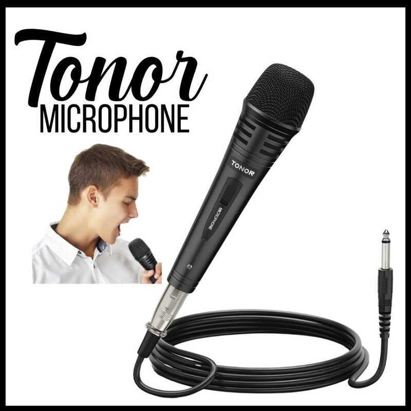 Tonor Dynamic Karaoke Microphone Original [ MICROPHONE ONLY ] 46A ...