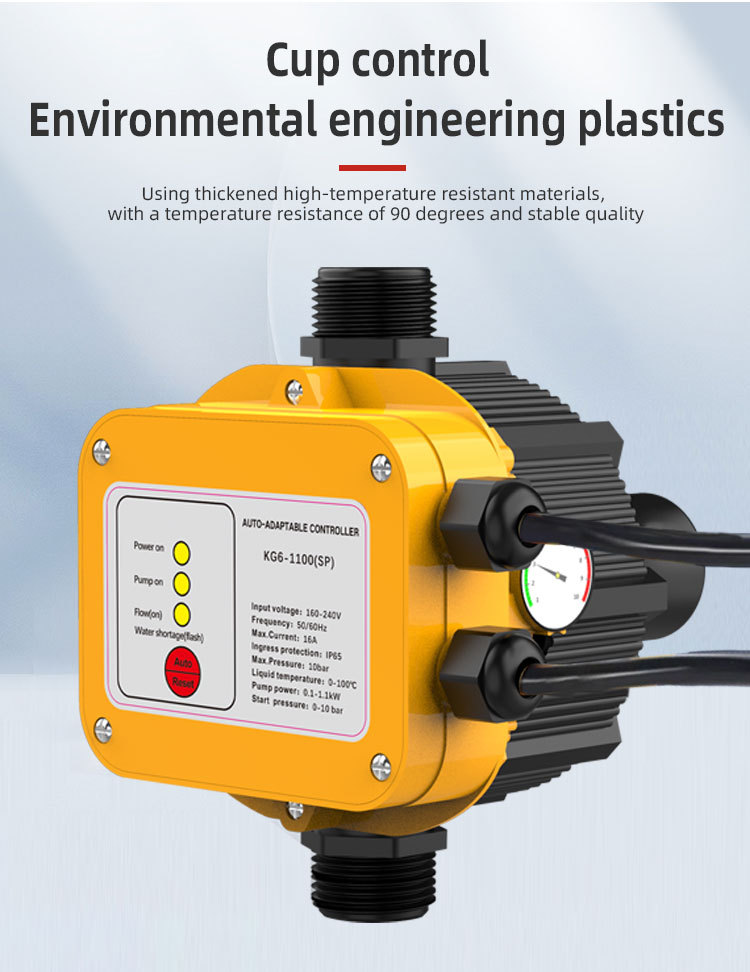 Automatic Pump Control Switch for Booster & Self-Priming Pumps up to 1 ...