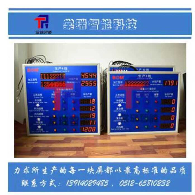 Two-color Workshop Assembly Line Visualization Management LED ...