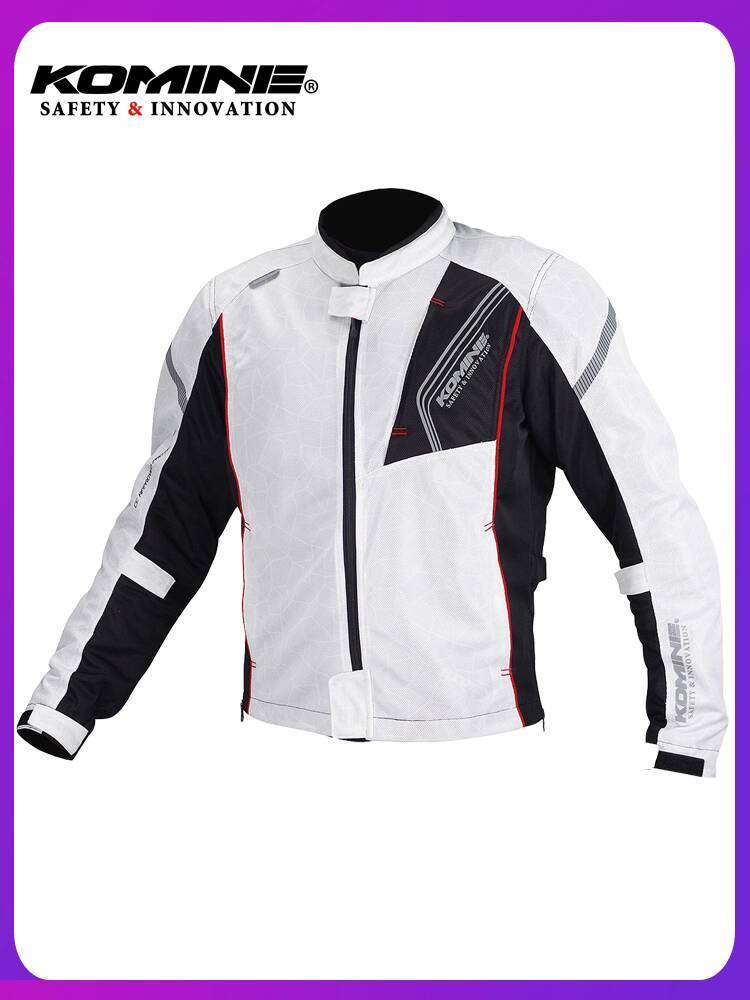 ☑♥ Japan KOMINE Men's Motorcycle Riding Suit Spring Summer Mesh Anti ...