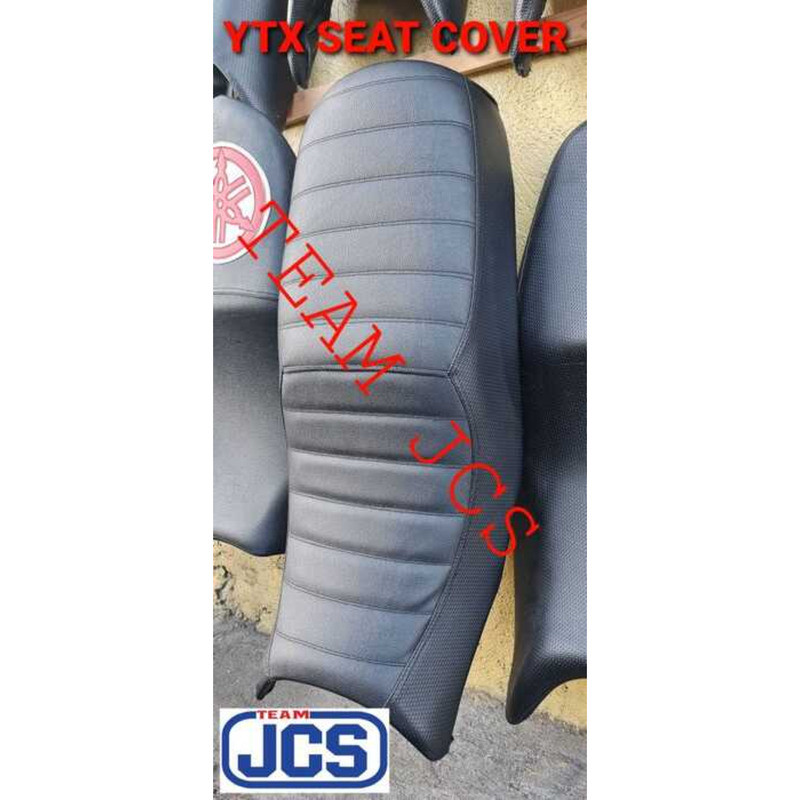 Seat Ytx cover Cafe racer/scrambler plain black Cover only | Shopee ...