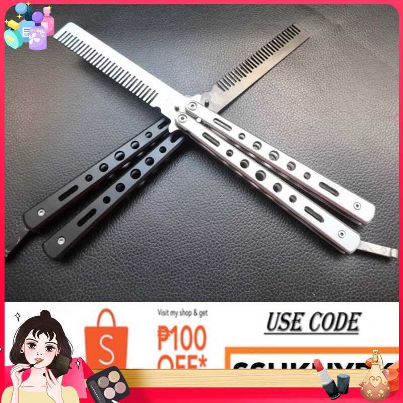 W Stainless Butterfly Folding Comb Balicomb Beauty | Shopee Philippines