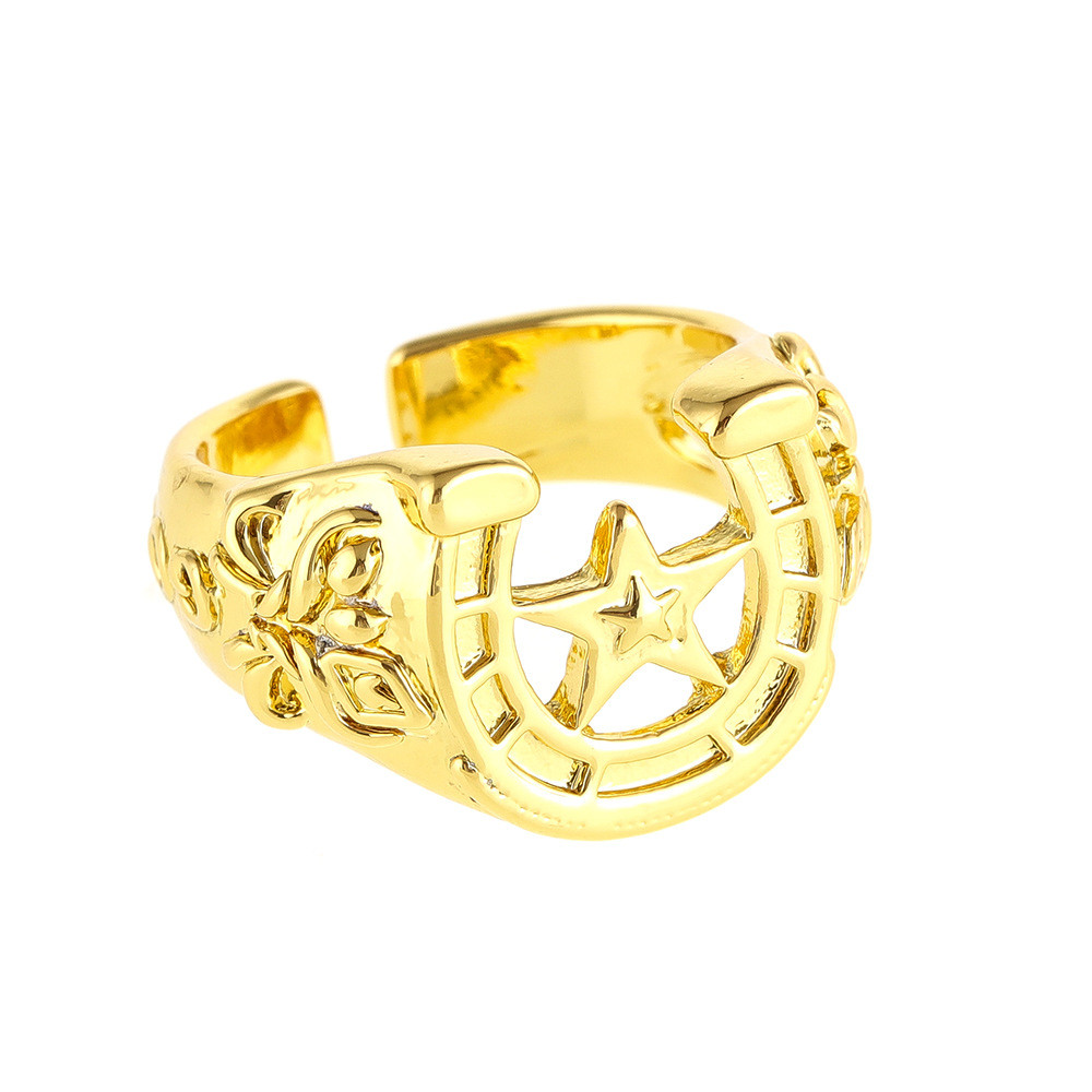 Anime JoJo's Bizarre Adventure Johnny Joestar Ring for Men Creative ...
