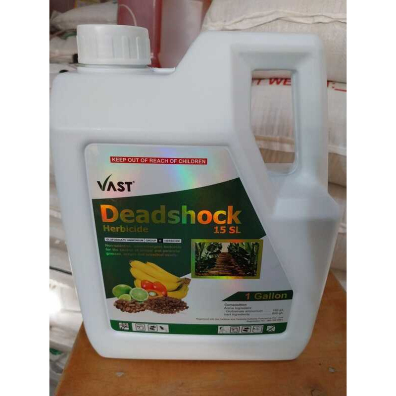 DEADSHOCK 15 SL 1Gallon Non- Selective, POST EMERGENT HERBICIDE VAST ...
