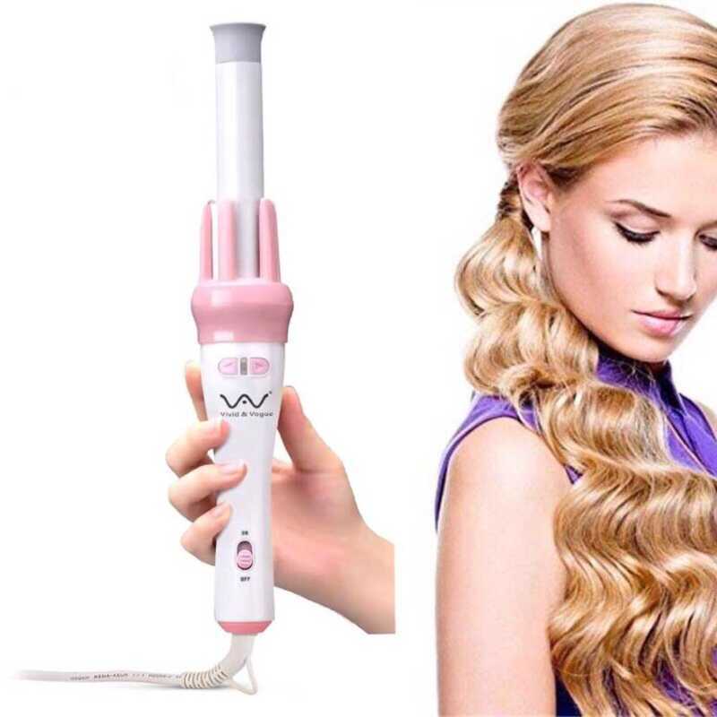 Magic Automatic Hair Curler Double Rotation Rolling Electric Hair ...