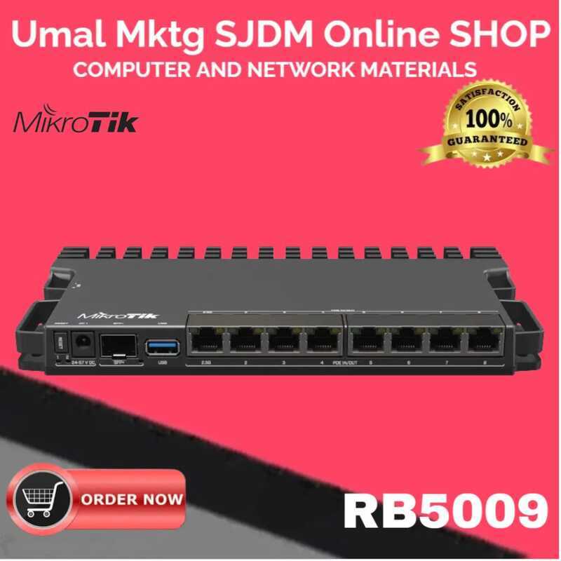MIKROTIK Heavy-Duty 1U Home Router With USB 3.0, 1G 2.5G Ethernet And A ...