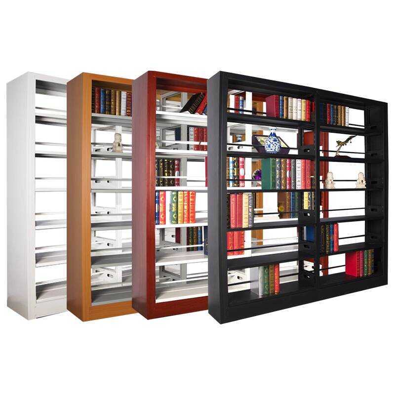 Steel School Library Bookstore Book Reading Room Data Rack Single-sided ...