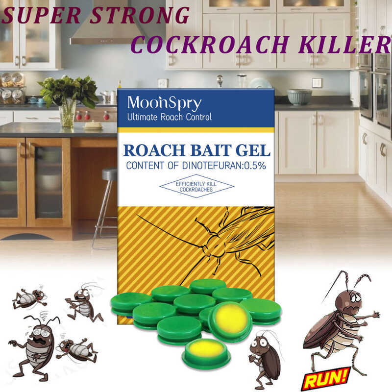 Bayer 100% Effective Cockroach Killing Bait Roach Killer Blattanex Gel ...