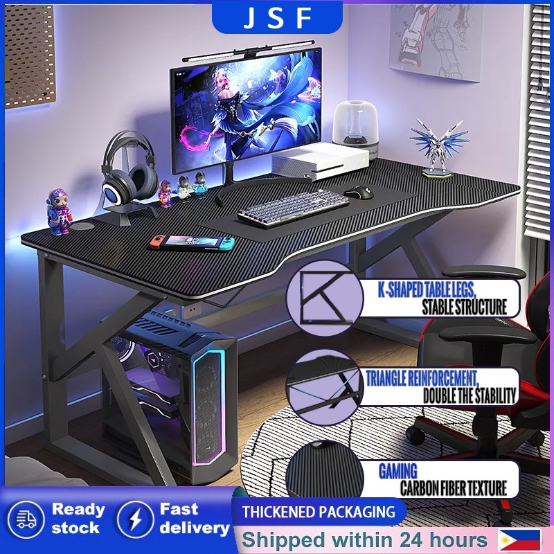 JSF Gaming Table Office Table140*60cm large size Computer Table Modern ...