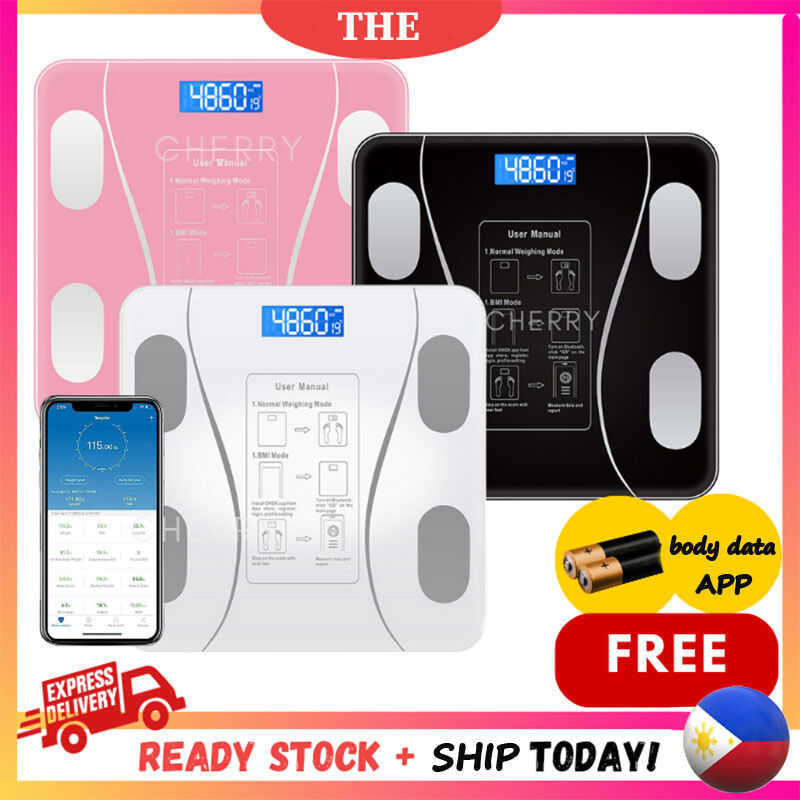 Weight Android/Ios Connnect Smart Digital Scale 12 In 1 Bluetooth Body ...