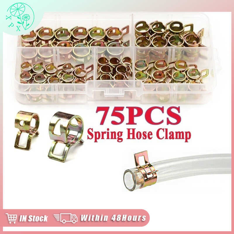 Hose Lock Clamp Steel Leather Pipe Clamps Spring Clamps, Water Powerful ...