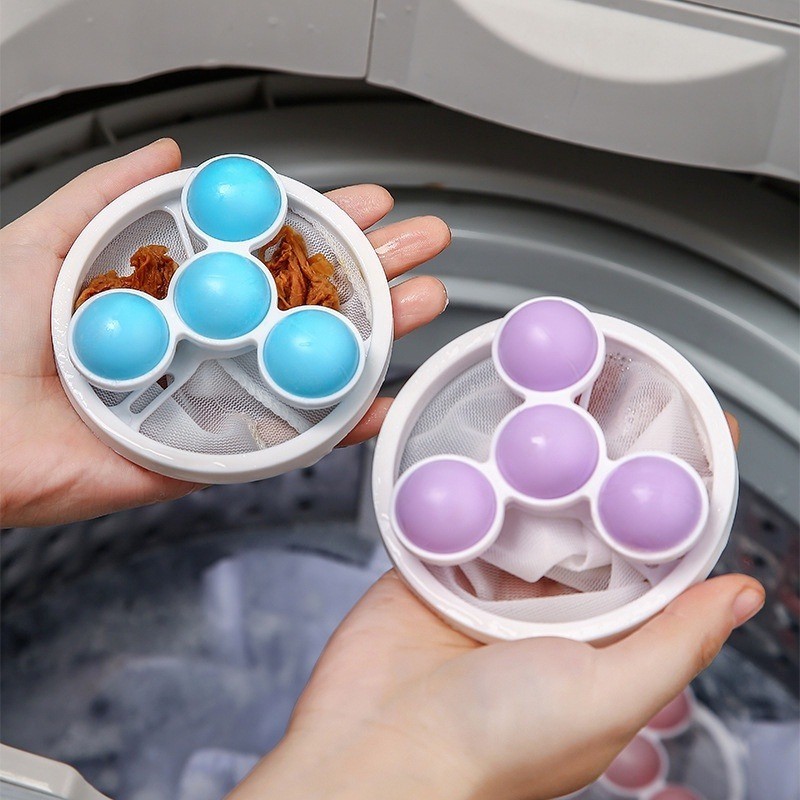 3PCS Washing Machine Hair Filter Bag, Floating Pet Fur Lint Hair ...