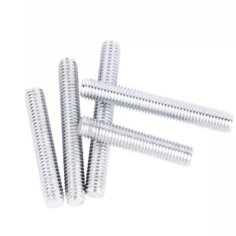 1-5Pcs M6 M8 M10 M12 Zinc Plated Full Threaded Rod Fully Metric Thread ...