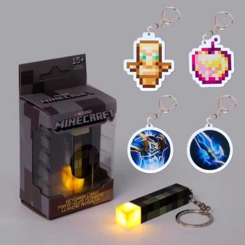 3D Holographic Night Small Cube Resurrection Armor Torch Minecraft ...