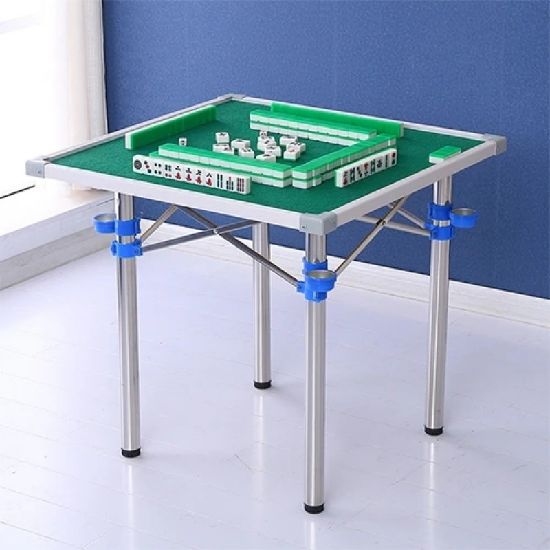 Folding mahjong table, home mahjong table, chess table, poker table ...