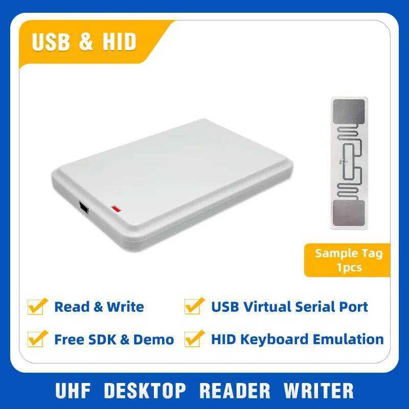 17 Ty100 1 USB UHF RFID Writ And Read Keyboard Emulation HID Virtual ...