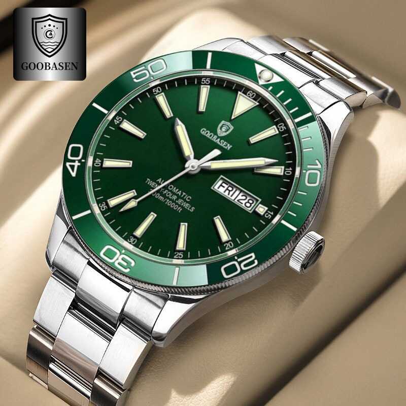 Cooperson Green Water Ghost Imitation Mechanical Men's Watch ...