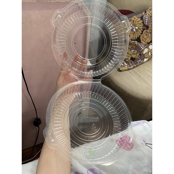 OPS C35 C38 Clear Plastic Disposable Clamshell Ensaymada Cupcake Cake ...