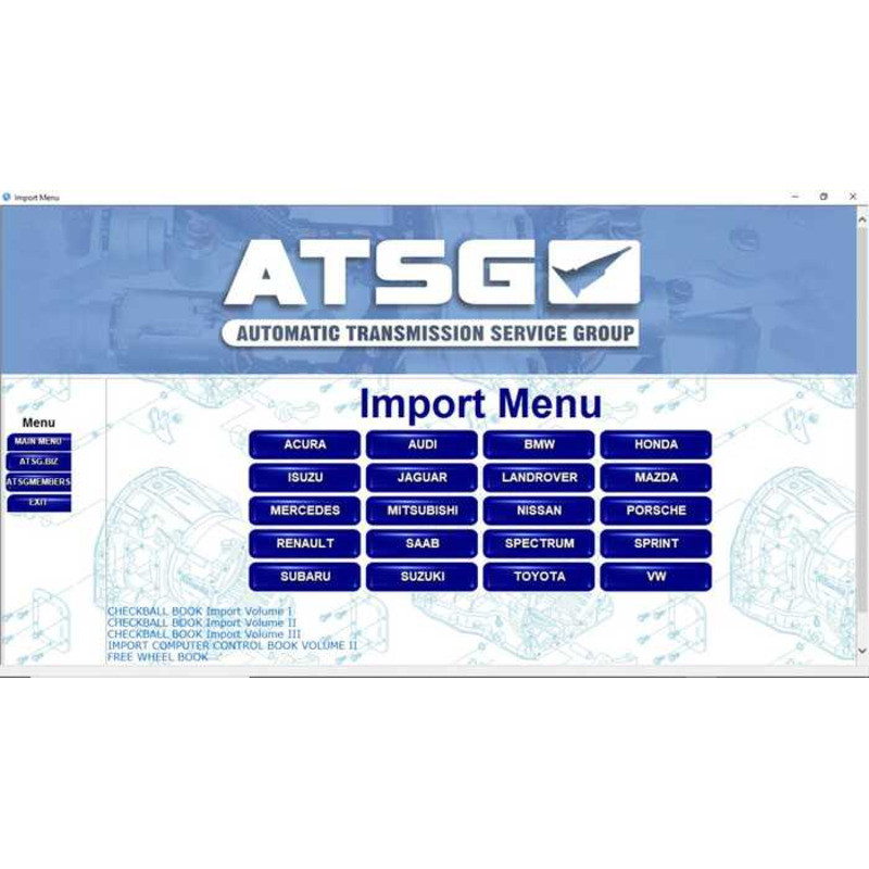 ATSG Transmission Repair Manuals Mechanical And Electrical Wiring ...