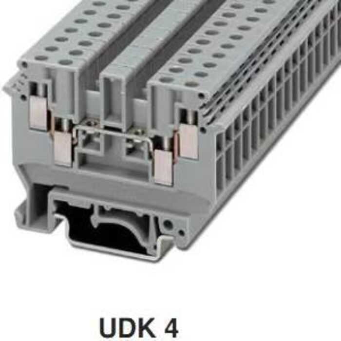 UDK4 Inlet Outlet Block Dual Layer Connector Rail Combination Terminal ...