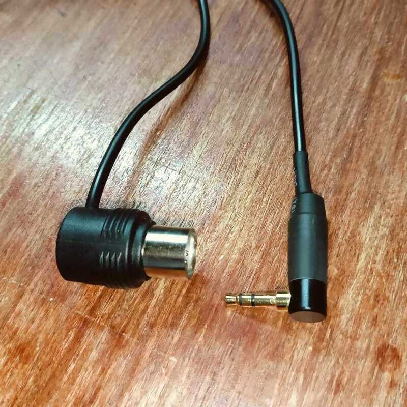 Low Profile FLAT MIDI To L TYPE 3.5Mm TRS 5Pin Mvave, HX Stomp, Ampero ...
