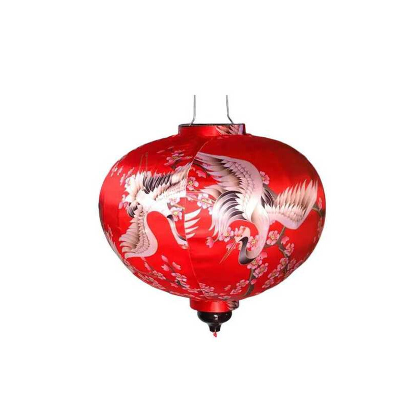 Vietnam Bamboo Silk Lantern 35cm Antique Medium Rattan Silk Lantern ...