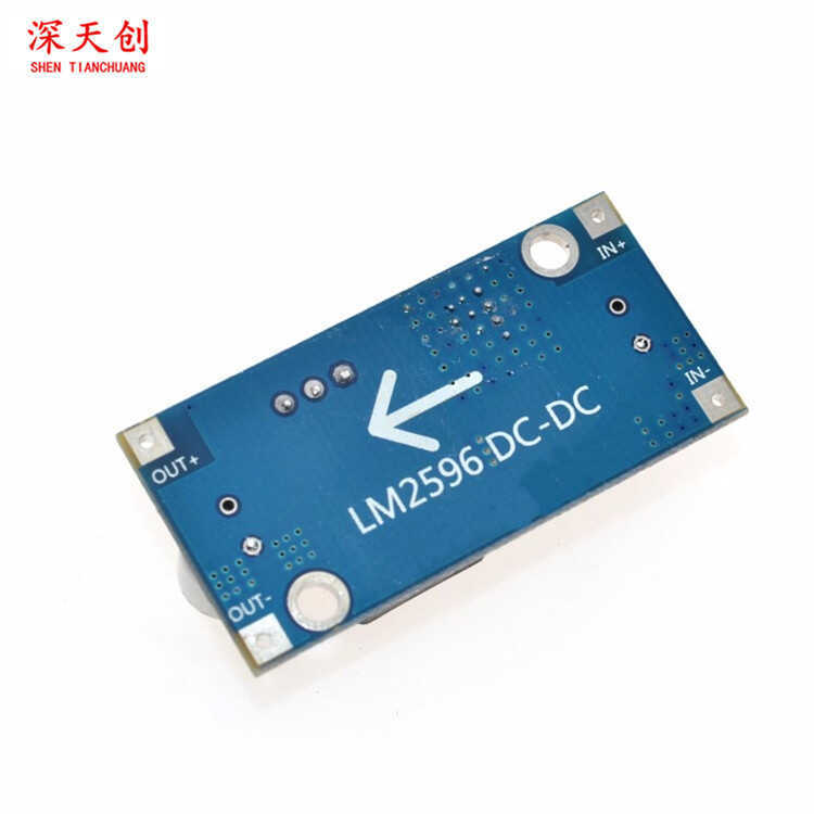 Lm2596s Dc-Dc Power Supply Module BUCK 3A Adjustable Step-Down Voltage ...