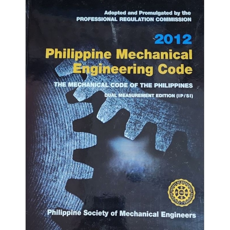 PHILIPPINE MECHANICAL ENGINEERING CODE 2008 visual data 4