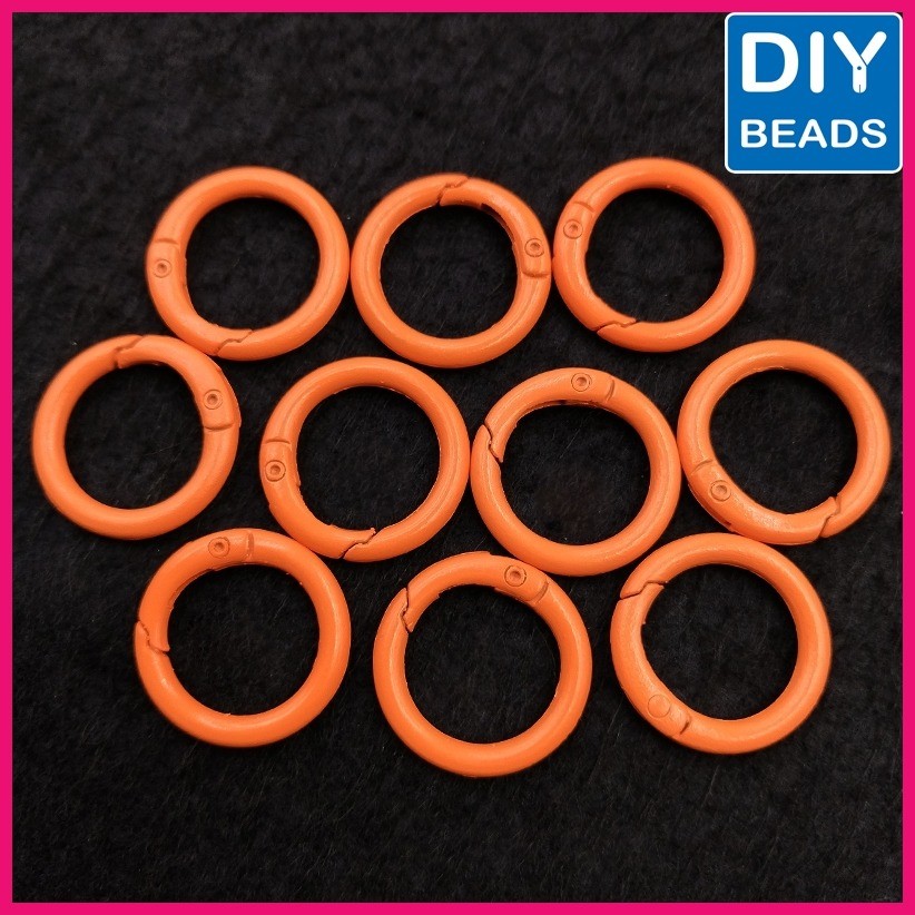 Metal Round Ring Lock Colored 24mm (10pcs) | Shopee Philippines