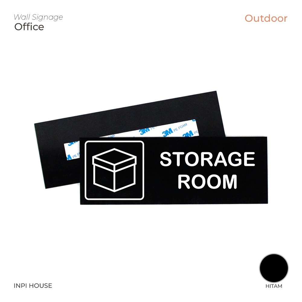 Storage room signage - Acrylic board - storage logo - sign board ...