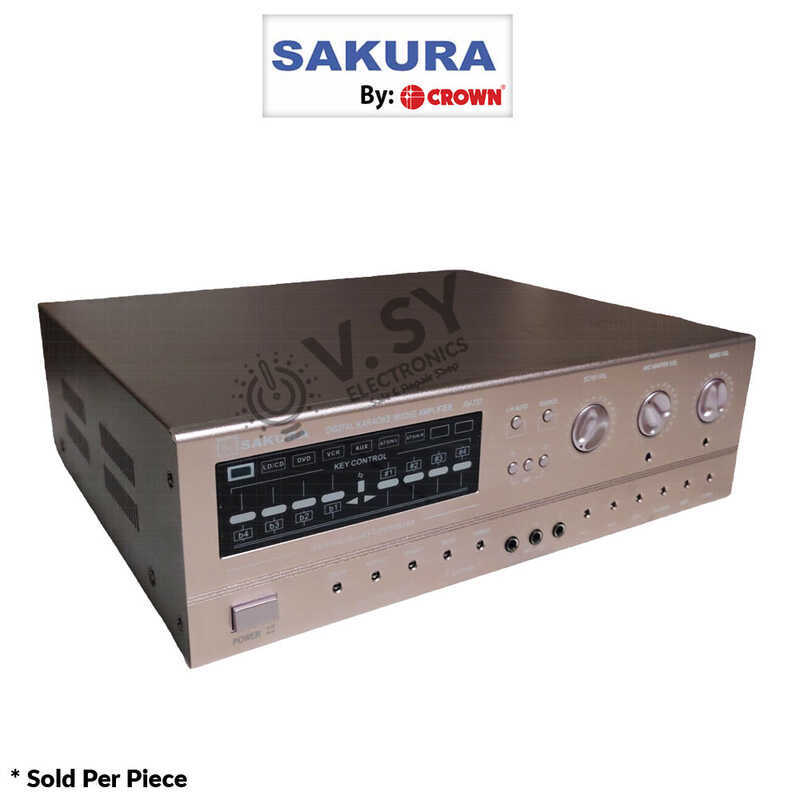AV Sakura Original 2024 737 1400W X 2 Digital Karaoke Mi Amplifier