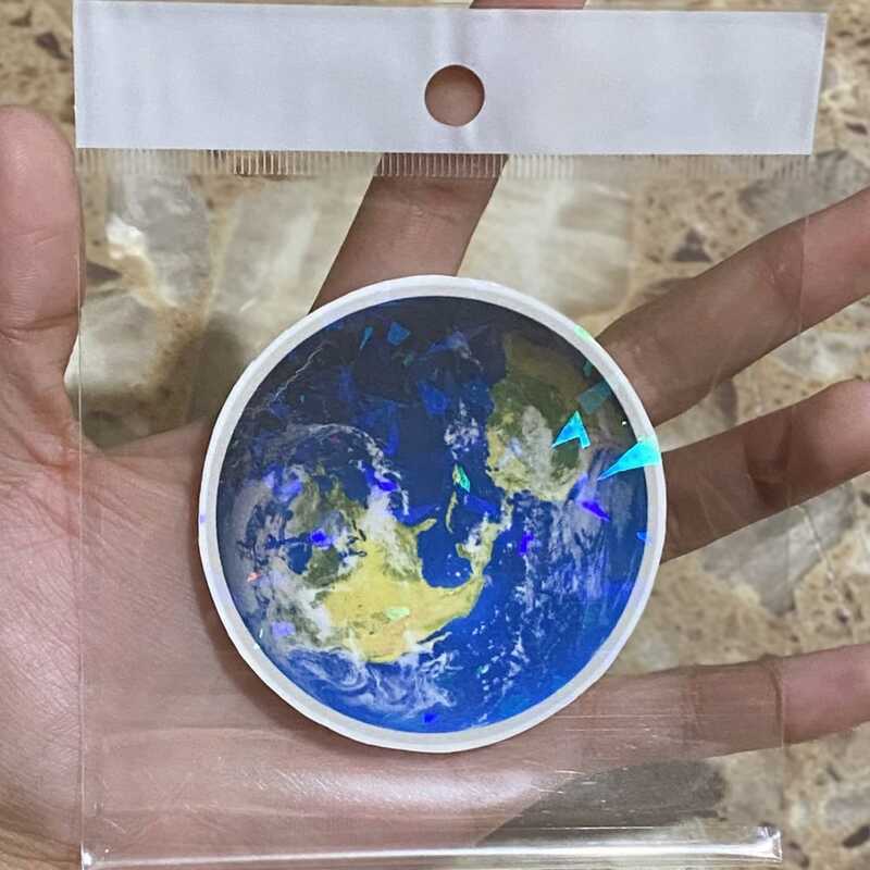 Sticker World Earth Globe Planet Decals Waterproof Stickers Decal ...