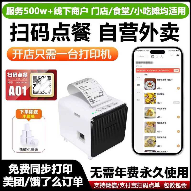 Scan to Applet Order Code System with Calling and Retrieving Meals ...