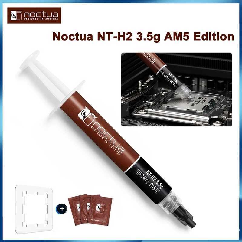 Noctua NT-H1 3.5g AM5 Edition – Professionele Koelpasta Met Reinigingsschild Voor AMD AM5 CPU’s, Eenvoudig Aan Te Brengen, Niet-geleidend