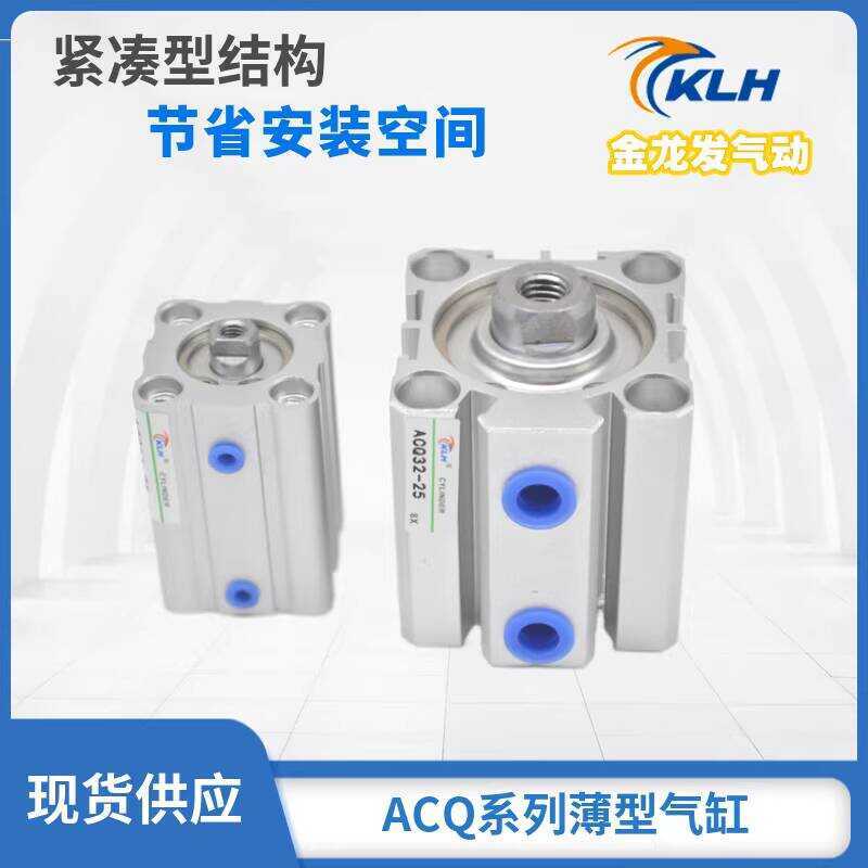 Thin Cylinder ACQ80*5X10X15X20X25X30X35X40X45X50X60X75X100-S with ...