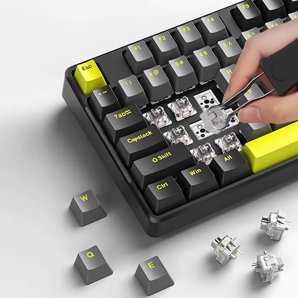 2in1 Keycap Puller Switch Universal Keycap Remover Helper for Gaming ...